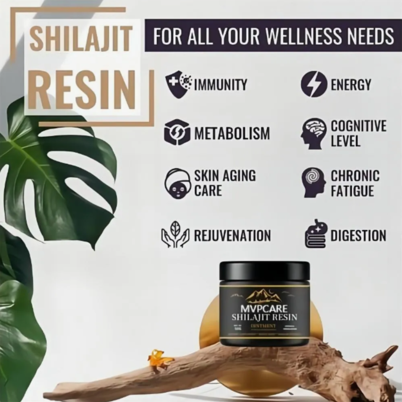 Shilajit- Más Energía, Más Fuerza, Más Vida