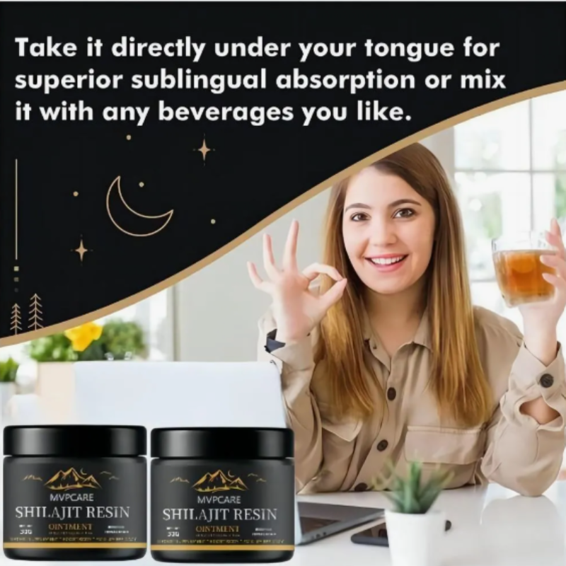 Shilajit- Más Energía, Más Fuerza, Más Vida